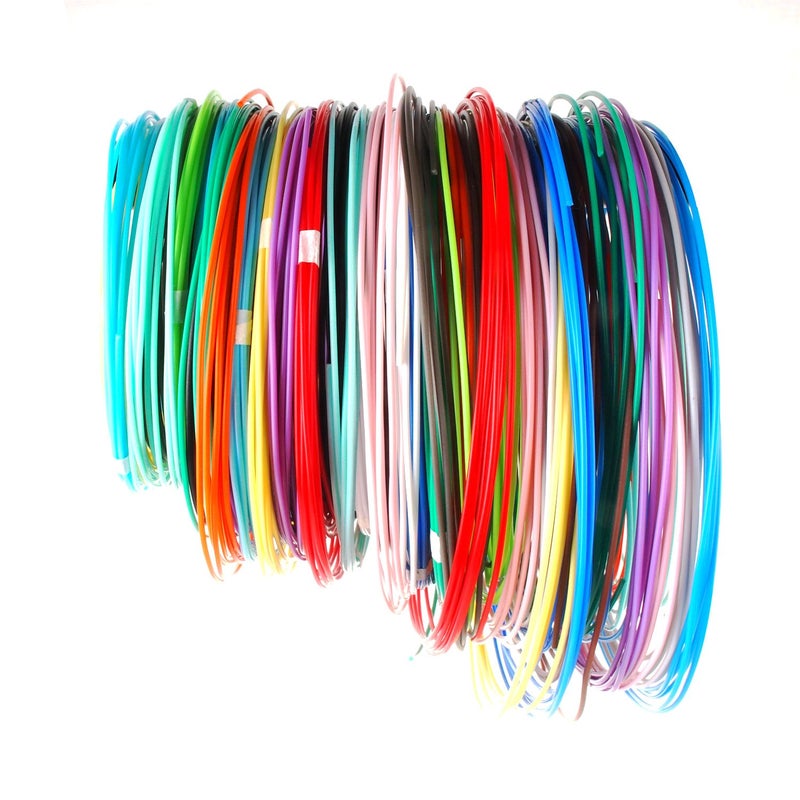mkoem 3D Pen PLA Filament Refills 1.75mm, 16 Colors, 10 Foot per Color, Total 160 Foot - Image 2